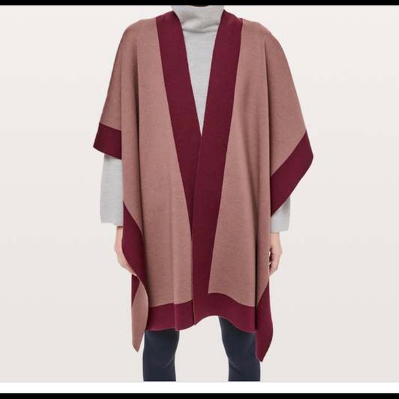 Lululemon Bundle Up Wrap shawl NEW - Picture 2 of 8